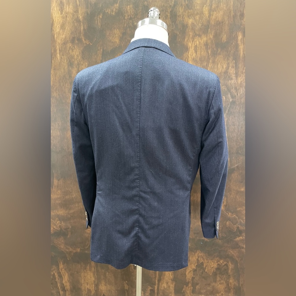 Peter Millar Finely Striped Patch Pocket Deconstr… - image 4